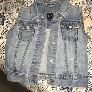 Gap denim vest